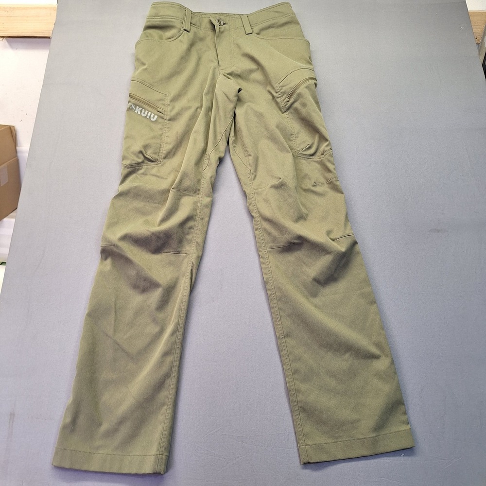 KUIU Sierra Pants Mens 30 Olive Green Tactical Hunting Hiking Stretch DWR 13005